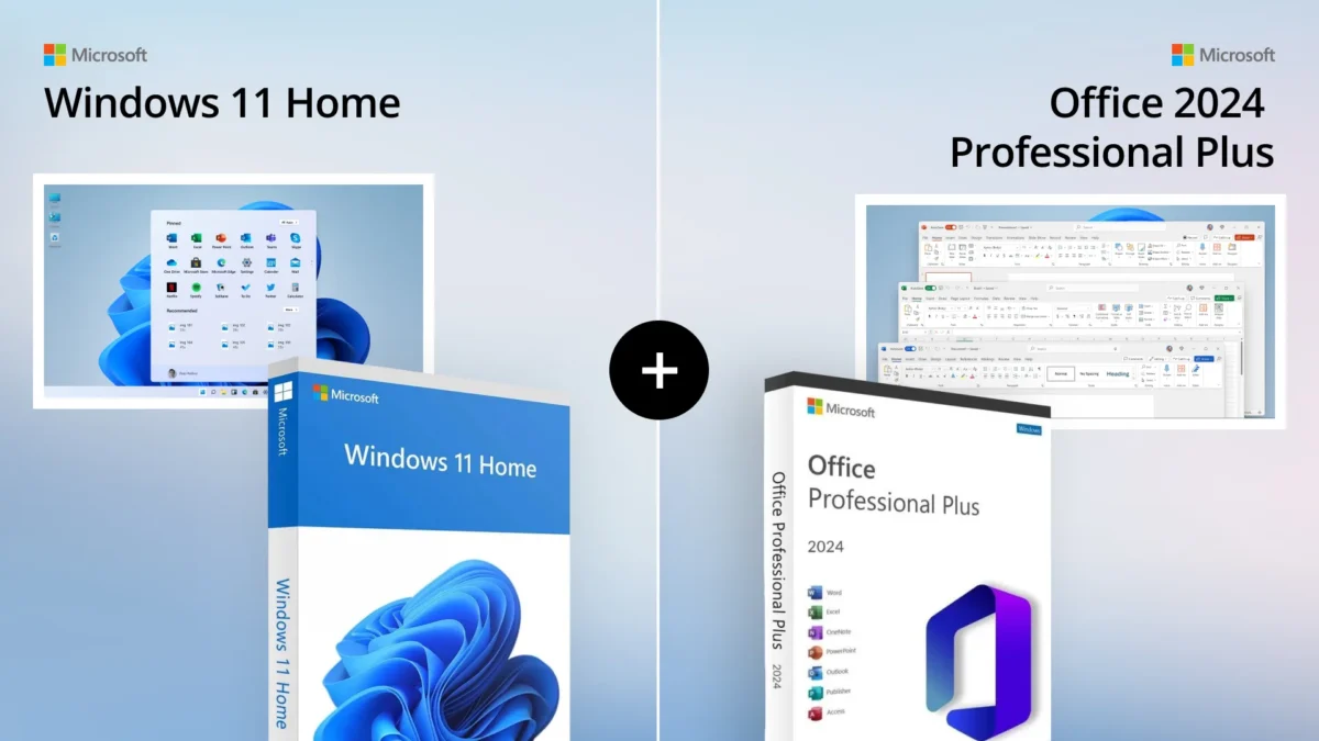 Net Home Plus Windows Windows 11 Home + Office 2024 Professional Plus License