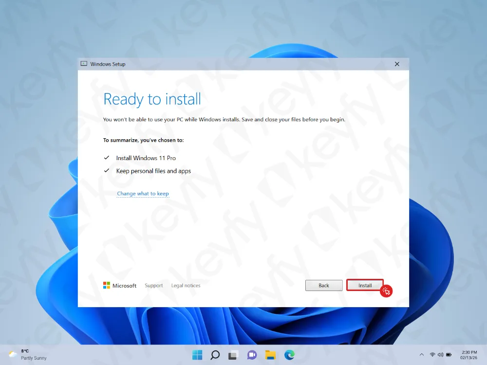 Windows 11 Installation Guide - Keyfy